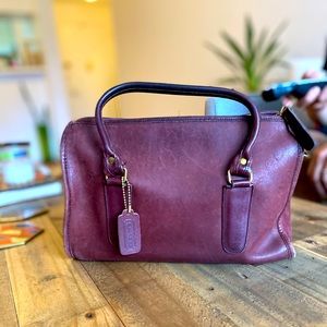 Vintage Coach handle bag